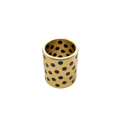Graphit-Kupfer-Buchse ID 8MM OD 10 11 H 6 8 10 12 15 16 20 25 Linear Graphit Kupfer Set Lager Buchse Öl Selbst-Schmierung Buchse(2PCS,8X10X8) von TOOLNOX