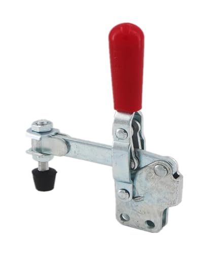 Knebelklemme 12145 Vertikale Schnellspanner-Kniehebelspanner Klemmen 220kg/485lb Haltekapazität Antislip von TOOLNOX