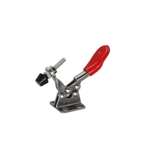 Knebelklemme 2 stücke GH-201-ASS Toggle Clamp Edelstahl Schnell Schweißen Vorrichtung Schellen von TOOLNOX