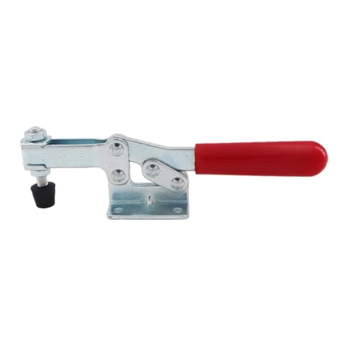 Knebelklemme 203-F Antislip Rot Horizontale Griff Klemmen Quick-Release Toggle Clamp GTY-203F Mit Gummi Kissen 225kgs 496lbs Halten Kapazität Knebelklemme 203-F Antislip Rot Horizontale Griff Klemmen Quick-Release Toggle Clamp GTY-203F Mit Gummi Kissen 225kgs 496lbs Halten Kapazität von TOOLNOX