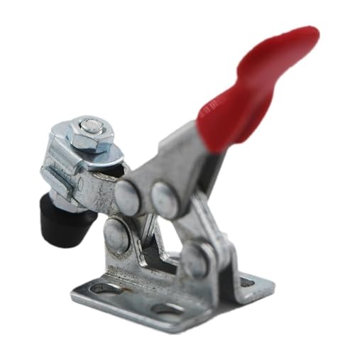 Knebelklemme 20400 Anti-Rutsch-Handwerkzeug-Knebelklemme, rot, 20 kg Haltekapazität, horizontale Klemmen, Knebelklemmstange, Schnellspanngriff Knebelklemme 20400 Anti-Rutsch-Handwerkzeug-Knebelklemme, rot, 20 kg Haltekapazität, horizontale Klemmen, Knebelklemmstange, Schnellspanngriff von TOOLNOX
