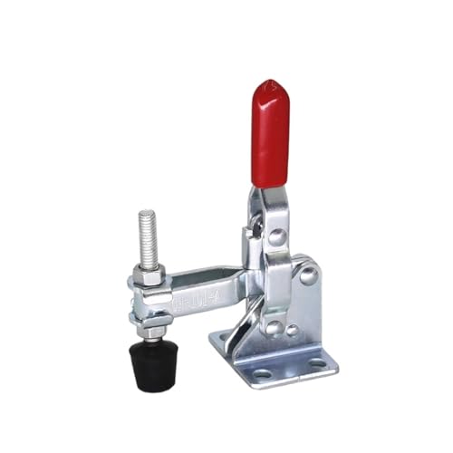 Knebelklemme 4Pcs GH-101-A Rot Toggle Clamp Vertikale Klemmen Quick Release Clamp Knebelklemme 4Pcs GH-101-A Rot Toggle Clamp Vertikale Klemmen Quick Release Clamp von TOOLNOX