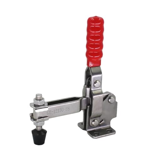 Knebelklemme GH-12130-SS Vertikale Schnellspannklemme aus Edelstahl 304 von TOOLNOX