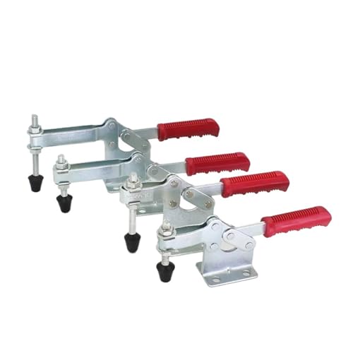 Knebelklemme GH-200 und GH-220 Schnellspanner Horizontalgriff Kniehebelspanner 200WLH 200W 200WH 220WH Set Klemme Schnellbefestigung(GH-200-WH) von TOOLNOX