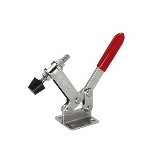 Knebelklemme GH-201-CSS Edelstahl-Schnellspanner Horizontalspanner Schnellspanner Handwerkzeug 100Kg 220lbs HS CH WDC LD 201CSS Knebelklemme GH-201-CSS Edelstahl-Schnellspanner Horizontalspanner Schnellspanner Handwerkzeug 100Kg 220lbs HS CH WDC LD 201CSS von TOOLNOX