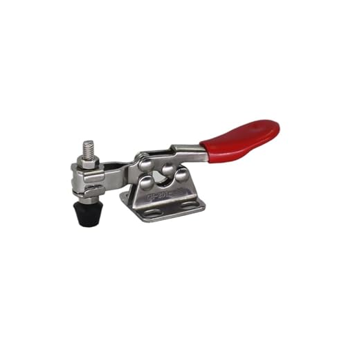 Knebelklemme GH-201-SS Schnellspanner aus Edelstahl, Basis for horizontale Halterung, Halteklammer, Handclip-Werkzeug GH-201SS(5PCS) von TOOLNOX