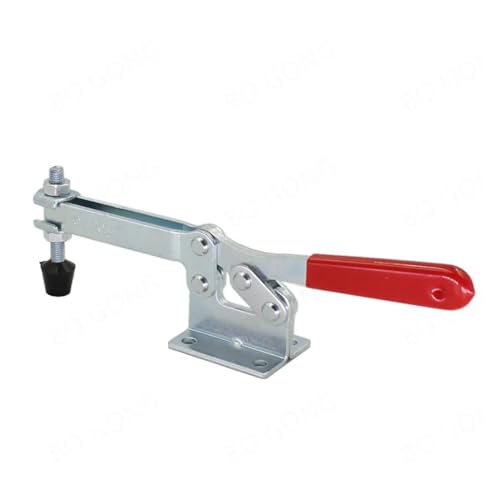 Knebelklemme GH-203-FL Horizontale Kniehebelklemme mit großem Griff und Schnellspannwerkzeug von TOOLNOX