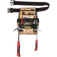 Toolvizion Toolpack Werkzeug-Gürteltasche, 8 Fächer, 2 Bügel von TOOLPACK