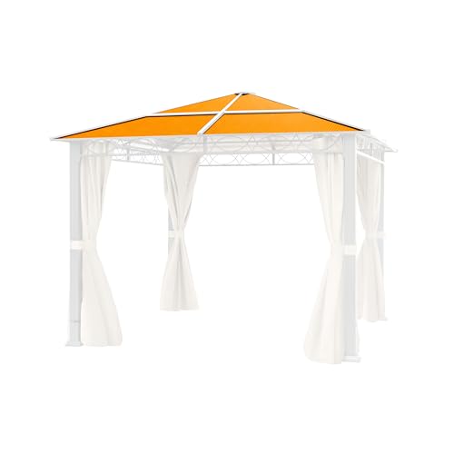 Ersatz-Dachplatten 3x3 m Hardtop ca. 6 mm Polycarbonatplatten für Rendezvous Deluxe von TOOLPORT