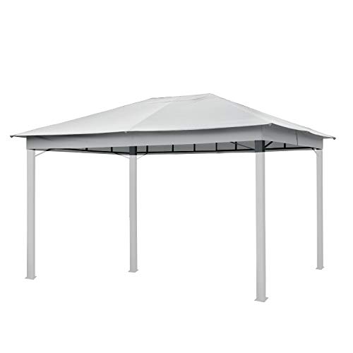 Ersatzdach 3x4 m für Sunset Premium ca. 220 g/m² grau von TOOLPORT
