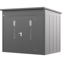 GFP Primeyard Gerätehaus Metall Gartenhaus 263x180x231 cm Geräteschuppen Pultdach anthrazit GFP Primeyard Gerätehaus Metall Gartenhaus 263x180x231 cm Geräteschuppen Pultdach anthrazit von TOOLPORT