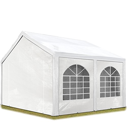 TOOLPORT Hochwertiges Partyzelt 4x5 m Pavillon Zelt PE Plane 450 N Gartenzelt Festzelt Wasserdicht weiß TOOLPORT Hochwertiges Partyzelt 4x5 m Pavillon Zelt PE Plane 450 N Gartenzelt Festzelt Wasserdicht weiß von TOOLPORT