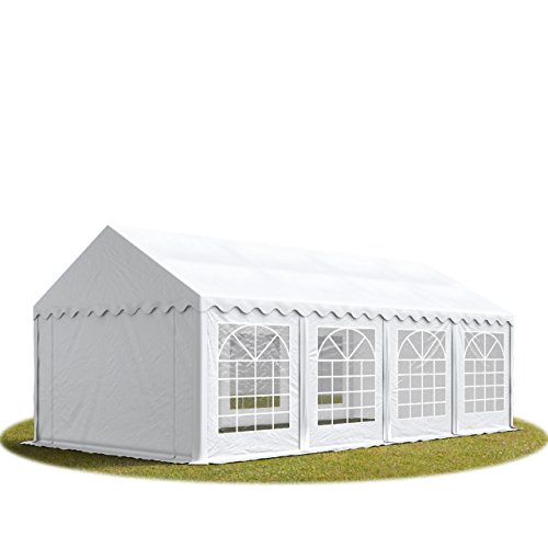 TOOLPORT Party-Zelt Festzelt 3x9 m Garten-Pavillon -Zelt PVC Plane 700 N in weiß Wasserdicht TOOLPORT Party-Zelt Festzelt 3x9 m Garten-Pavillon -Zelt PVC Plane 700 N in weiß Wasserdicht von TOOLPORT