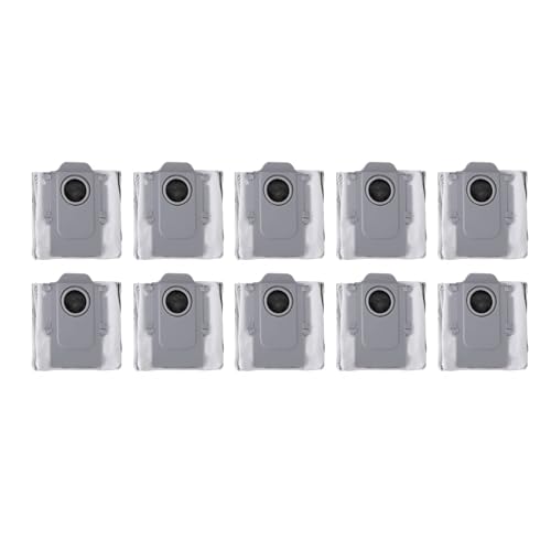 TOOLSGO 10 Stück Roboter Staubsauger Staubbeutel Effektive Filtration Staubsammelbeutel Große Kapazität Kompatibel mit RoborockQ Revo von TOOLSGO
