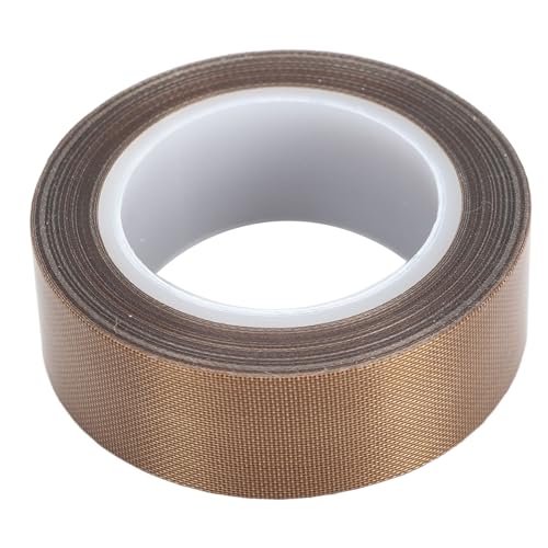 TOOLSGO 10m Hochtemperatur-Teflonband 0,13mm x 20mm langlebiges PTFE-Klebeband für Vakuumverpackung Lebensmittelverpackung industrielle Schweißarbeiten TOOLSGO 10m Hochtemperatur-Teflonband 0,13mm x 20mm langlebiges PTFE-Klebeband für Vakuumverpackung Lebensmittelverpackung industrielle Schweißarbeiten von TOOLSGO