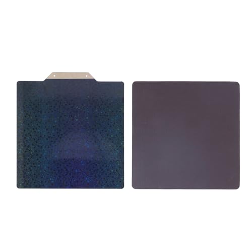 TOOLSGO 120x120mm PEY Sternenhimmel-Design + PEI strukturierte doppelseitige 3D-Drucker-Bauplatte mit weichem Magnetboden von TOOLSGO