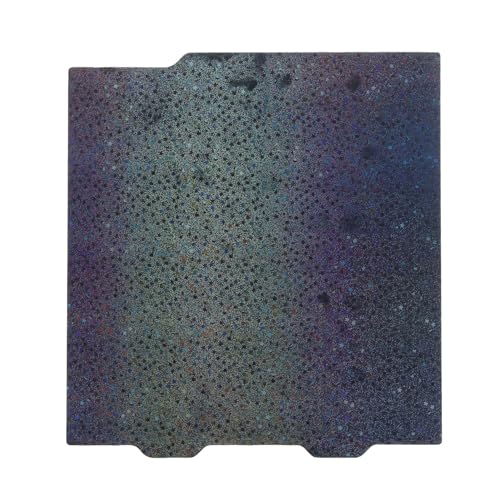 TOOLSGO 184x184 mm PEY Sternenhimmel Textur + PEI Texturierte Doppelseitige 3D Druckplattform Temperaturbeständig bis 90°C Kompatibel mit BambuLabA1 Mini und anderen von TOOLSGO