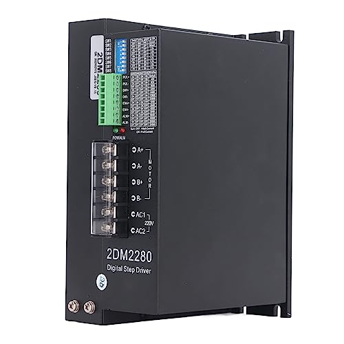 TOOLSGO 2-Phasen-Schrittmotortreiber 220VAC 32-Bit-DSP Hochpräzisionssteuerung für Nema 42 110mm Schrittmotor TOOLSGO 2-Phasen-Schrittmotortreiber 220VAC 32-Bit-DSP Hochpräzisionssteuerung für Nema 42 110mm Schrittmotor von TOOLSGO