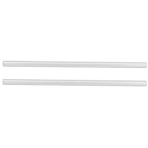 TOOLSGO 2 Stück 8 mm 3D Drucker Linearbewegungsstangen verchromte Linearwellenführungen für verschiedene elektronische Geräte (400 mm) von TOOLSGO