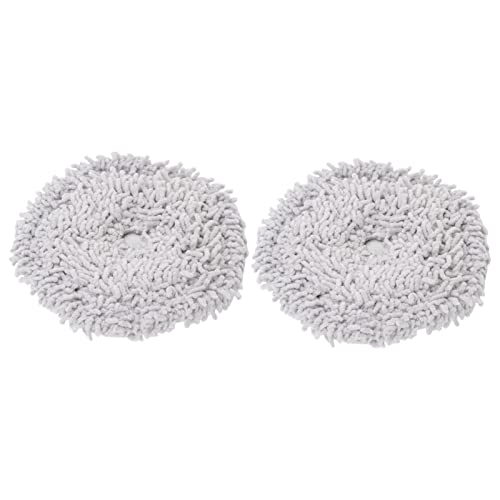 TOOLSGO 2 Stück Kehr-Reinigungsmopp-Tuch starke Wasseraufnahme kompatibel mit DreameW10 W10 PRO Ersatz-Mopp-Pads-Halterung von TOOLSGO
