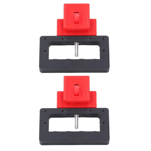 TOOLSGO 2 Stück Leitungsschutzschalter Sperrvorrichtung Klemmenverschluss mit Zahndesign für Werkstätten Fabriken und mehr von TOOLSGO