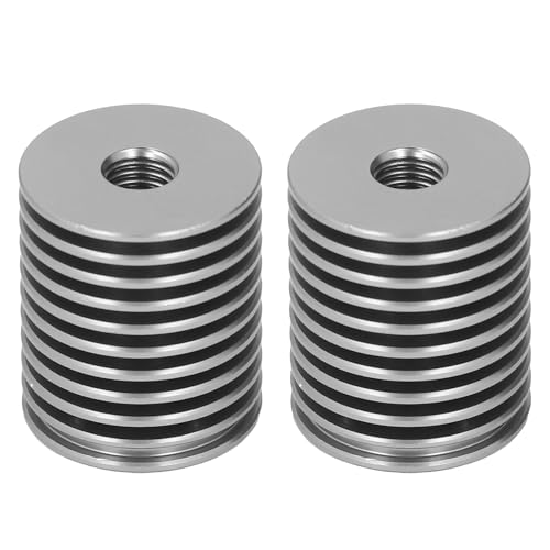 TOOLSGO 2-teiliges Kühlkörper-Kit für 3D-Drucker fürVoron 0.1 0.2 Hotend V6 CNC-Aluminiumkühler. Feine Verarbeitung und Festigkeit von Cinerous TOOLSGO 2-teiliges Kühlkörper-Kit für 3D-Drucker fürVoron 0.1 0.2 Hotend V6 CNC-Aluminiumkühler. Feine Verarbeitung und Festigkeit von Cinerous von TOOLSGO