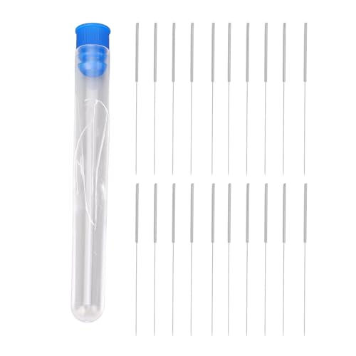 TOOLSGO 20-teiliges Düsenreinigungsnadel-Set für 3D-Drucker 0.4 mm Edelstahl-Extruderzubehör zum Reinigen verstopfter Düsen und Entfernen von Blockaden TOOLSGO 20-teiliges Düsenreinigungsnadel-Set für 3D-Drucker 0.4 mm Edelstahl-Extruderzubehör zum Reinigen verstopfter Düsen und Entfernen von Blockaden von TOOLSGO