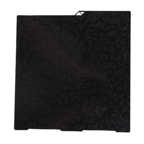 TOOLSGO 256x268mm Glatte PET Kohlefaseroberfläche und PEO Flexible Doppelseitige 3D-Druckplatte Hitzebeständig bis 150℃ Kompatibel mit Kobra3 und 3 Combo von TOOLSGO