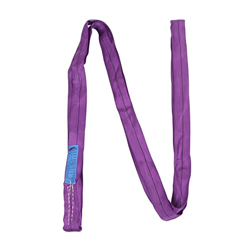 TOOLSGO 2m Lila Polyester Anschlagband Flexible Hebe- und Abschleppschlinge mit 1 Tonne Tragfähigkeit für Schiffbau und Bauanwendungen TOOLSGO 2m Lila Polyester Anschlagband Flexible Hebe- und Abschleppschlinge mit 1 Tonne Tragfähigkeit für Schiffbau und Bauanwendungen von TOOLSGO