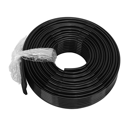 TOOLSGO 3 Meter 8 Linien Flexible Tintenleitung Außendurchmesser 3mm Innendurchmesser 2mm Kompatibel mit verschiedenen Tintenstrahldruckern (Schwarz) von TOOLSGO