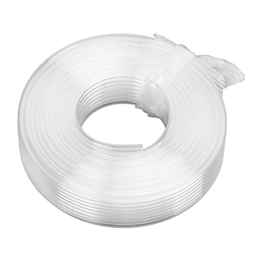 TOOLSGO 3 Meter 8 Linien Flexible Tintenleitung Außendurchmesser 3mm Innendurchmesser 2mm Kompatibel mit verschiedenen Tintenstrahldruckern (Transparent) von TOOLSGO