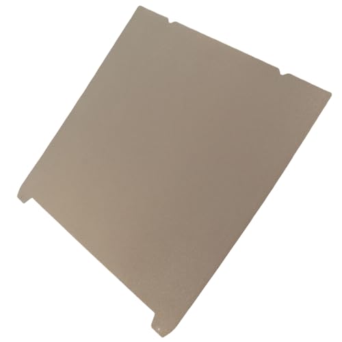 TOOLSGO 310 x 315mm PEI-Bauplatte mit doppelseitiger Textur, Federstahlblech mit guter Haftung, kompatibel mit dem 3D-Drucker Ender 3 V3 Plus von TOOLSGO
