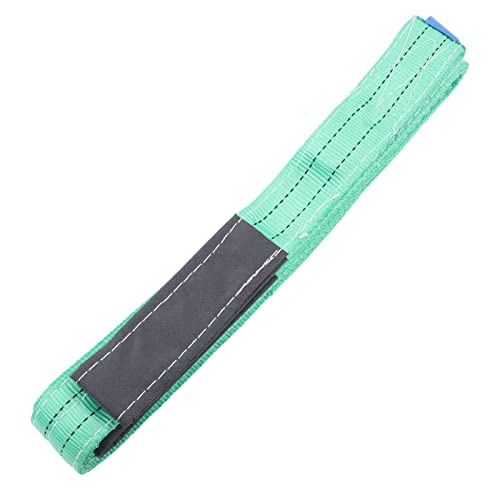 TOOLSGO 4M Grünes Doppel-Schlaufen Polyester Hebeband 50mm Breit 2 Tonnen Tragfähigkeit für Schiffbau Maschinen Transport und mehr TOOLSGO 4M Grünes Doppel-Schlaufen Polyester Hebeband 50mm Breit 2 Tonnen Tragfähigkeit für Schiffbau Maschinen Transport und mehr von TOOLSGO