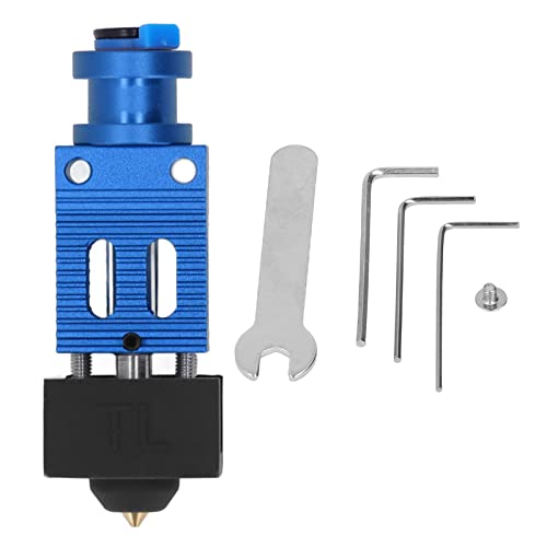 TOOLSGO Aluminiumlegierung Messing Extruder Hotend Kit 3D Druck Upgrade Kit kompatibel mit Ender 3 S PRO V2 CR 10 S 3D Druckern (Blau) von TOOLSGO