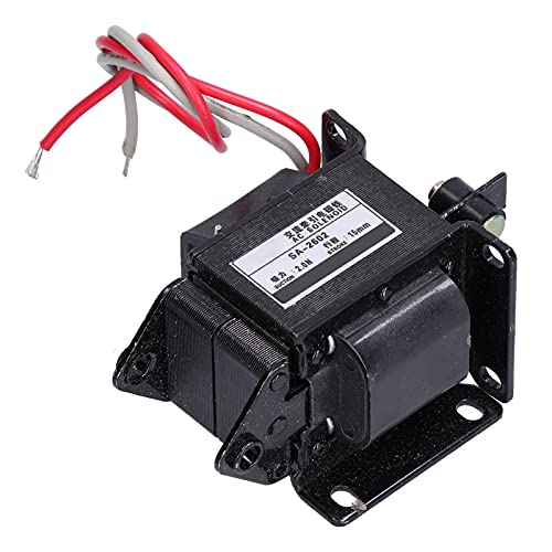 TOOLSGO BERM Push-Pull-Elektromagnet-Traktionssolenoid 2.0 N Saugkraft 15mm Hub S A-2602 AC220V zur Fernsteuerung von mechanischen Geräten und Automatisierungssystemen von TOOLSGO