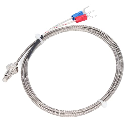 TOOLSGO BERM Thermoelement Typ K M6-Zoll-Schraube Temperatursensorsonden Kabel 1 Meter 0-400 °C zur Temperaturmessung TOOLSGO BERM Thermoelement Typ K M6-Zoll-Schraube Temperatursensorsonden Kabel 1 Meter 0-400 °C zur Temperaturmessung von TOOLSGO