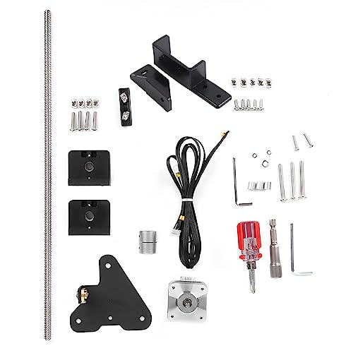 TOOLSGO Dual Z-Achse Spindel Upgrade Linearkit Kompatibel mit CrealityEnder 3 / 3S 3D-Drucker Ausgestattet mit Aluminiumkupplung und 42 Schrittmotor TOOLSGO Dual Z-Achse Spindel Upgrade Linearkit Kompatibel mit CrealityEnder 3 / 3S 3D-Drucker Ausgestattet mit Aluminiumkupplung und 42 Schrittmotor von TOOLSGO