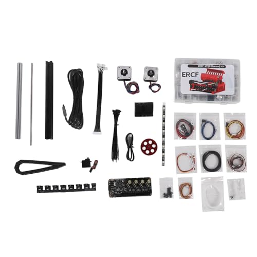 TOOLSGO ERCF-Kit, 8-Farben-Druck, Enrager, Kaninchen- und Karotten-Futterautomat, Multi-Material-MMU-Kit, hervorragende Leistung, kompatibel mit Klipper-3D-Druckern von TOOLSGO