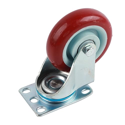 TOOLSGO Edelstahl PU Stille Drehrollen Robuste Industrielle FesteRäder mit 100KG Tragfähigkeit pro Rad für verschiedene Anwendungen TOOLSGO Edelstahl PU Stille Drehrollen Robuste Industrielle FesteRäder mit 100KG Tragfähigkeit pro Rad für verschiedene Anwendungen von TOOLSGO