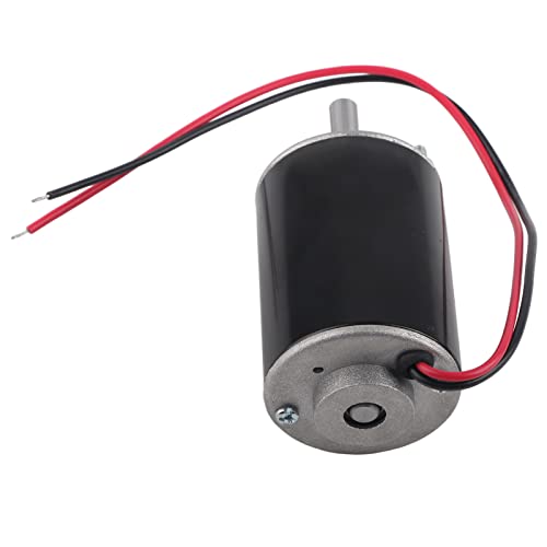 TOOLSGO Einstellbarer Geschwindigkeitsmotor mit Permanentmagnet 30W 26mm Welle CW CCW Drehung Kugellager (12 V 3500 U/min) von TOOLSGO