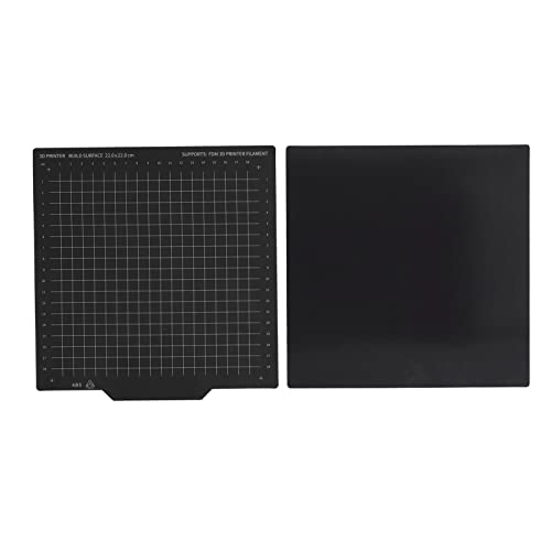 TOOLSGO Federstahl -Bauplatte 2 sieben magnetische flexible Blech 3D -Drucker Drucker Hochfutter Hochfest keine Verformung (220 * 220 mm) von TOOLSGO