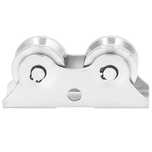 TOOLSGO Groove-Rad V-förmig mit Halterung 45 Stahl starke Last lager für umgekehrte Schienen rollen Schiebe tor Industrie maschinen von TOOLSGO