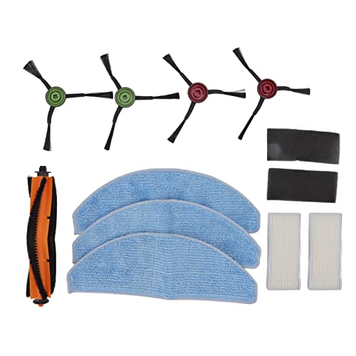 TOOLSGO Hauptrollenbürsten Seitenbürsten Filter Mop -Stoffroboterstaubsauger Ersatz Zubehör Kit kompatibel mit Lydsto G2 von TOOLSGO