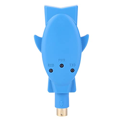 TOOLSGO Kabelloser WiFi-Programmieradapter mit LED-Anzeige Reset-Schalter und vergoldetem 3-Pin-Stecker kompatibel mitSchneider PLC von TOOLSGO