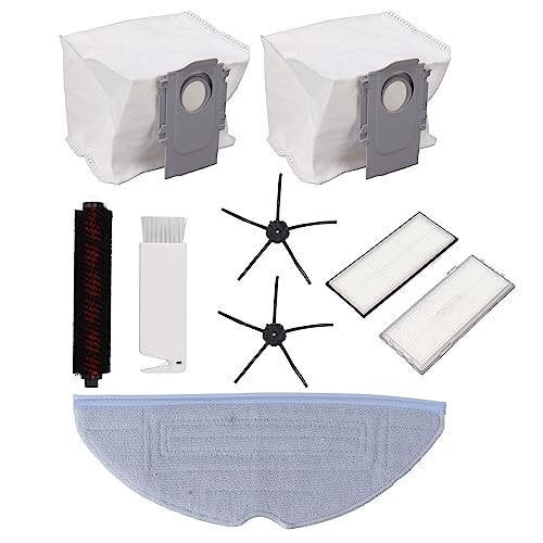 TOOLSGO Kehrmaschine Ersatzzubehör Filter Staubfangbeutel Seitenbürste Waschbares Wischpad Reinigungsbürste Wischmopp Selbstreinigende Bürste Kompatibel mit RoborockG10S G10S Pro TOOLSGO Kehrmaschine Ersatzzubehör Filter Staubfangbeutel Seitenbürste Waschbares Wischpad Reinigungsbürste Wischmopp Selbstreinigende Bürste Kompatibel mit RoborockG10S G10S Pro von TOOLSGO
