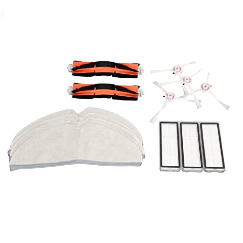 TOOLSGO Kehrroboter Hauptseitenbürste Filter Mopp Lappen Kit Ersatzteile Kompatibel mit Xiao mi MIJIA 2C Sweeper von TOOLSGO
