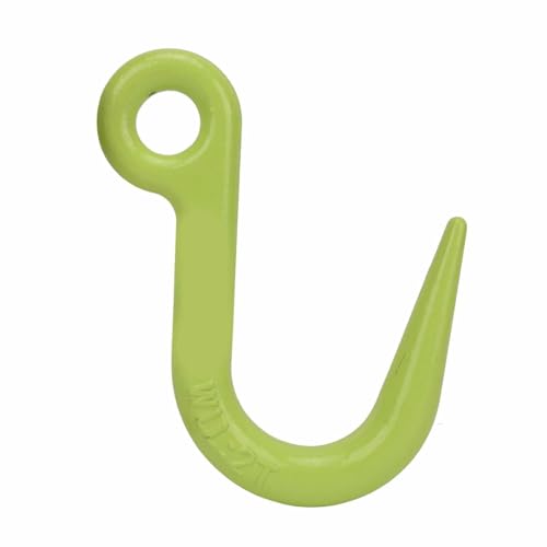 TOOLSGO Legierter Stahl Drehbarer Hebehaken Große Öffnung 2 Tonnen Tragkraft Kran-Haken für industrielle Bau- und Rigging-Anwendungen von TOOLSGO