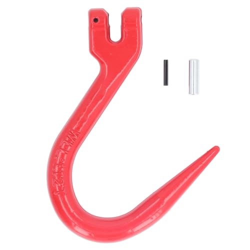 TOOLSGO Legierter Stahl U-förmiger Hebehaken mit großer Öffnung 1,12 Tonnen Tragfähigkeit Kettenhaken für Hebe- und Transportanwendungen von TOOLSGO