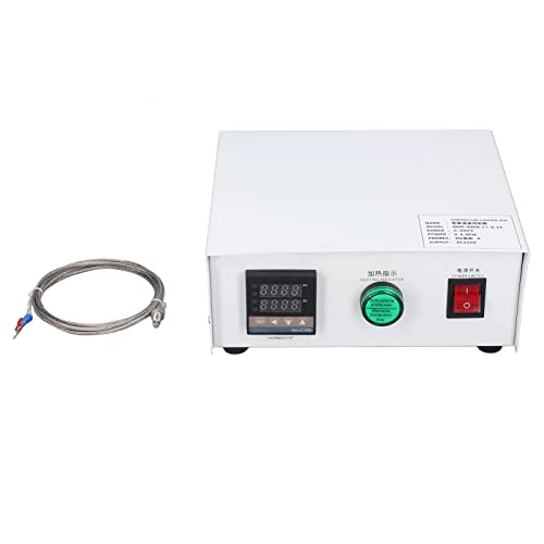 TOOLSGO PID-Temperaturregler selbstoptimierende Steuerbox 0–400 °C Imperial M6 BRM40DAC1XCT AC 220 V für Ofentrockner Zinnöfen (1m) von TOOLSGO