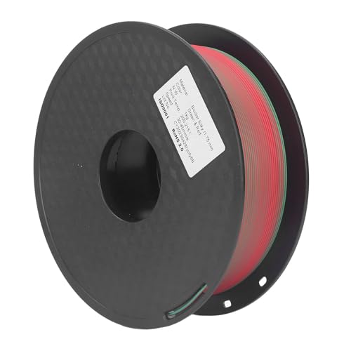 TOOLSGO PLA-Filament 1.75mm zweifarbig kein Verheddern kein Verstopfen glänzend Verbrauchsmaterial für den 3D-Druck zum Modellieren Basteln von TOOLSGO